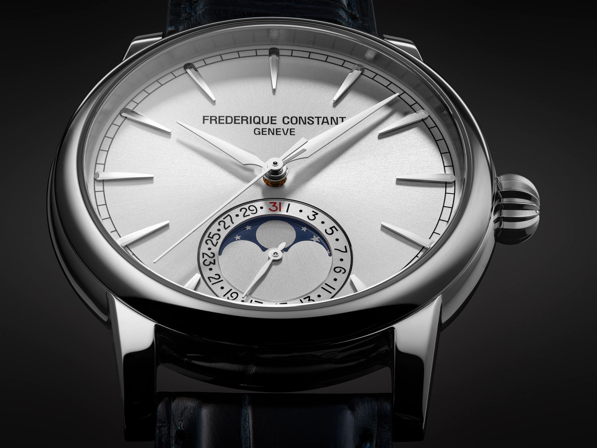 Manufacture Classic Moonphase Date Watch FC-716S3H6 | Frederique